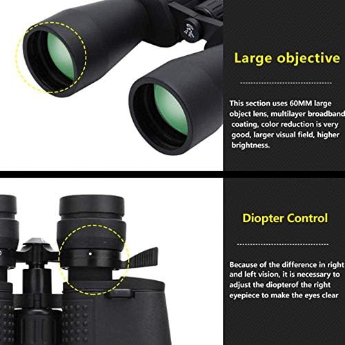 10-380X100 High Magnification Long-Distance Zoom 10-60 Times Hunting Telescope Binoculars HD Zoom,for Indoor/Outdoor