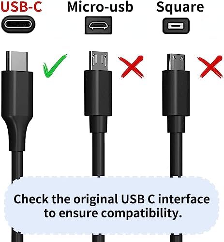 109W USB C Power Adapter, Type C Power PD Wall Fast Charger Compatible with Mac Book Pro, Dell Latitude, Lenovo, Huawei Matebook, HP Spectre, Acer Chromebook and Any Laptops or Smart Phones 1
