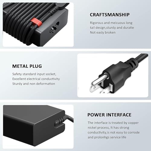 100W USB C Charger for Lenovo Yoga Slim 9 9i 7i Y9000 R9000 R7000P, ThinkBook 14 16 neo14 ADL100YCC3A ADL100YDC3A ADL100YLC3A ADLX65YDC2A Lenovo Laptop Charger USB Type C