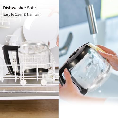 14-Cup Replacement Coffee Carafe Compatible with Cuisinart DCC-2200RC Coffee Maker