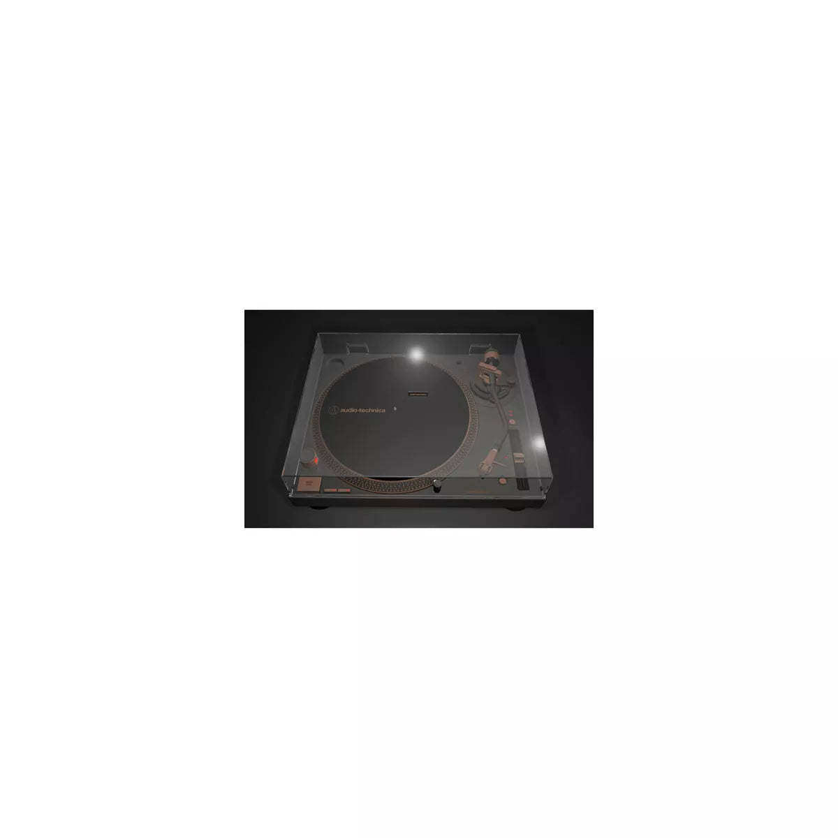 Audio Technica AT-LP120XUSB-BZ Bronze Direct Drive USB Turntable with Built-in Preamp & Digital Conversion