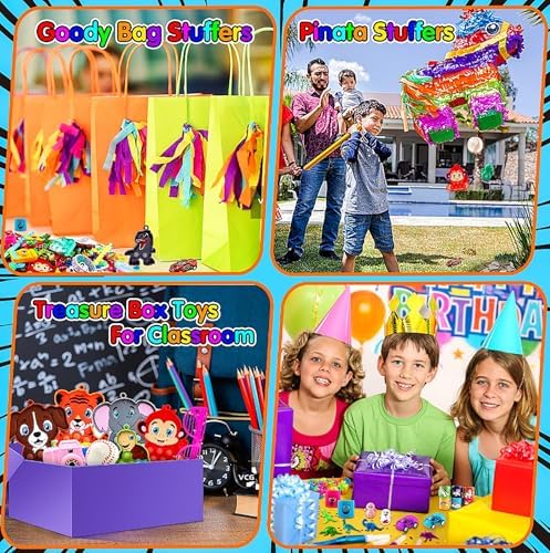 1000 PCS Party Favors for Kids, Fidget Toys Bulk, Goodie Bags Stuffers for Kids, Birthday Gifts, Prize Treasure Box Toys for Classroom, Pinata Stuffers, Carnival Prizes