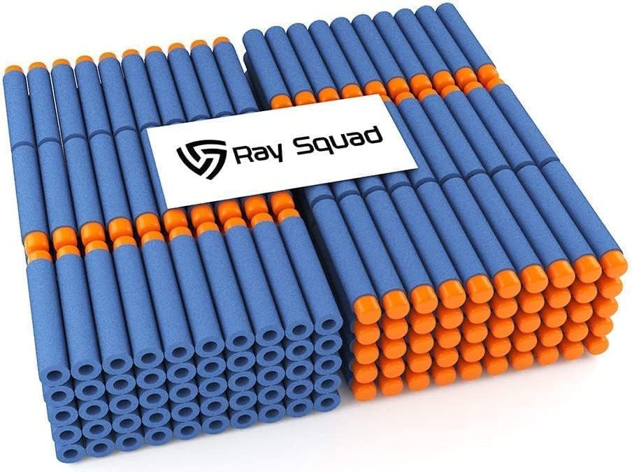 (300 Pack) Blue Nerf Darts - Compatible Foam Toy Elite 2.0 Darts, Nerf Ammo Bullets, Refill Dart