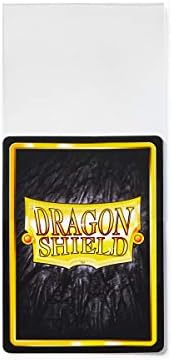 10 Packs Dragon Shield Perfect Fit Clear Inner Sleeves Standard Size 100 ct