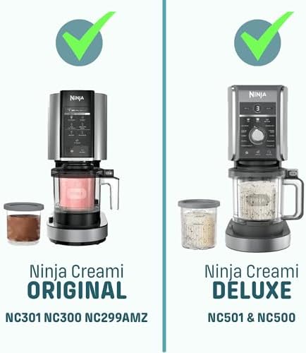 (UPGRADED) Ninja Creami Appliance Dust Cover (Noise-reducing technology) - Premium 3-layer design for 7-in-1 Original & 11-in-1 Deluxe ice cream maker (Charcoal, Ninja Creami Original and Deluxe)