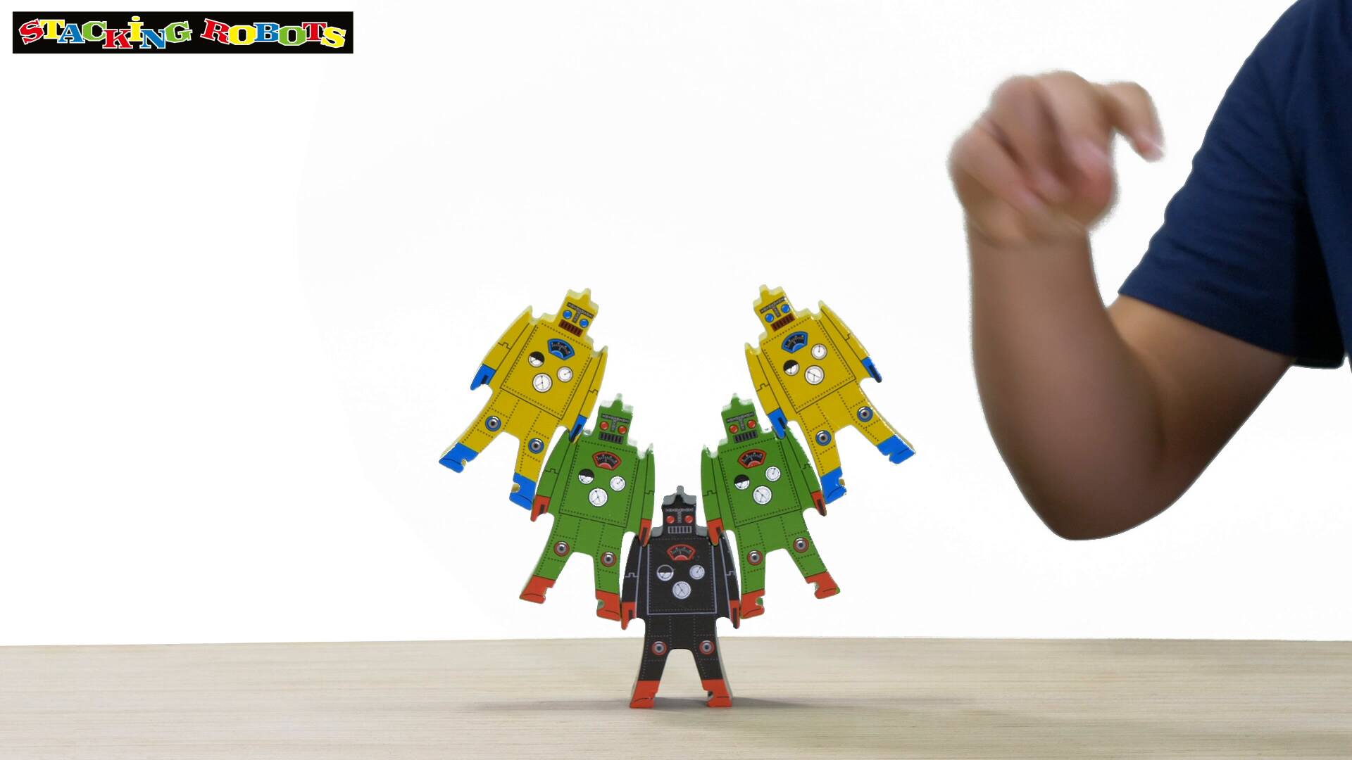Wooden Stacking Robots