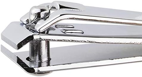 11pcs Large Beauticom Stainless Steel Straight Nail Clipper - Professional Ultra Sharp Sturdy Silver Finger Nail and Toe Nail Cutters for Acrylic Nails Grooming Manicure