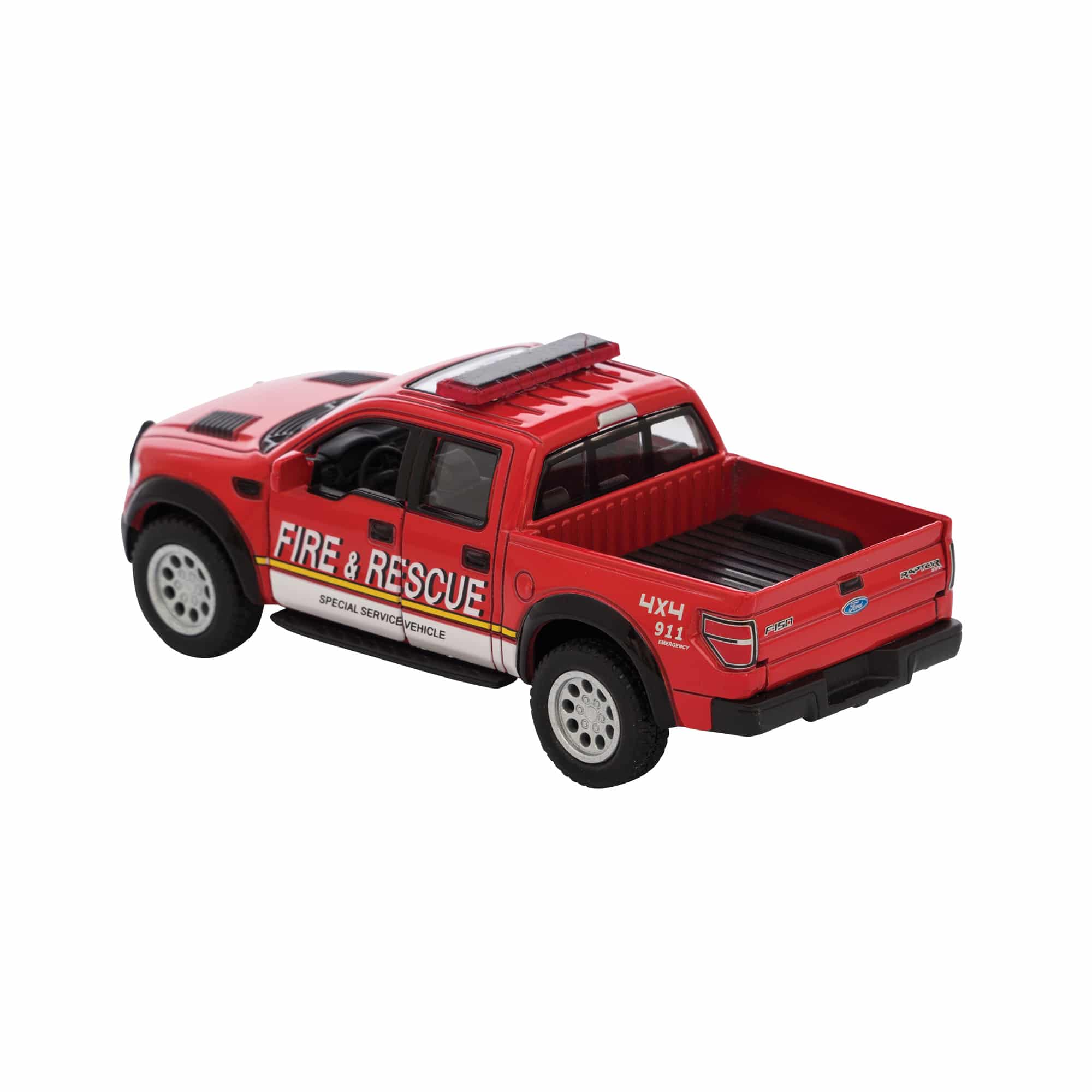 Diecast Raptor Fire-Police Rescue