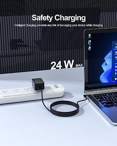 12V 2A Laptop Charger for Gateway Model GWTC116-2BL GWTC116-2BK GWTN141-1BL GWTN141-1BK SAW30A-120-2000U GWTN141-5BL GWTN141-5BK GWTN156-11BK GWNC21524-BK/BL GWTC116 GWTN156 GWTN116 GWNC21524 GWTN141