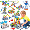 10 in 1 STEM Toys for 4 5 6 7 8+ Year Old Boy Girl Birthday Gifts Building Toys for Kids Ages 4-8 5-7 6-8 Educational Stem Activities for Boys 4-6 8-10 Construction Creative Games Easter Idea Gift