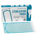 1000 7.5 X 13 Self Sterilization Pouches for Dental Offices, Autoclave Sterilizer Bags Pouch for Dentist Tools, for Cleaning Tools, 200 Pouches Per Box, 1 Box of Paper Blue Film