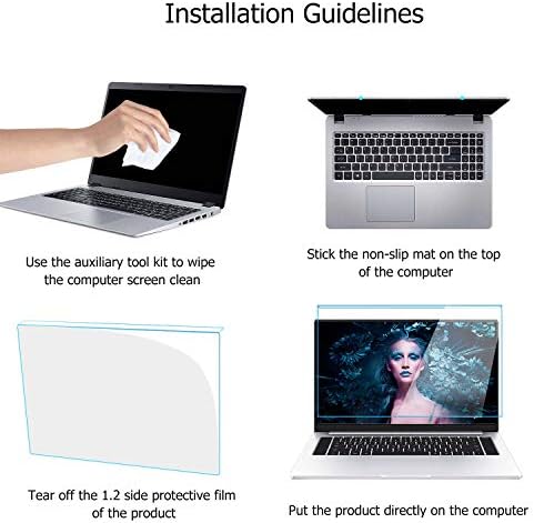 15.6"Anti Blue Light Blocking Screen Protector Panel for HP Dell Lenovo Asus Acer Samsung etc 15.6 inch Laptop Portable Monitor Notebook Monitor(Display 16:9) Frame Hanging Type,Anti-UV Eye Protection