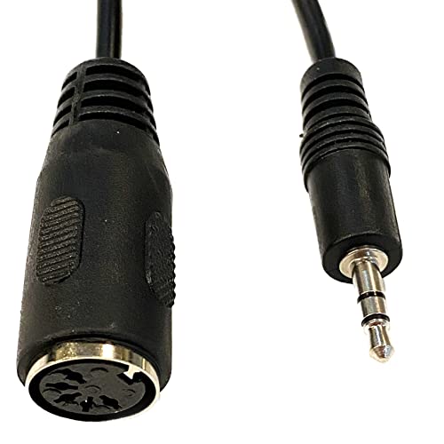 (2 Pack of Type-A MIDI to 3.5mm Adapter 14" Inch Cable