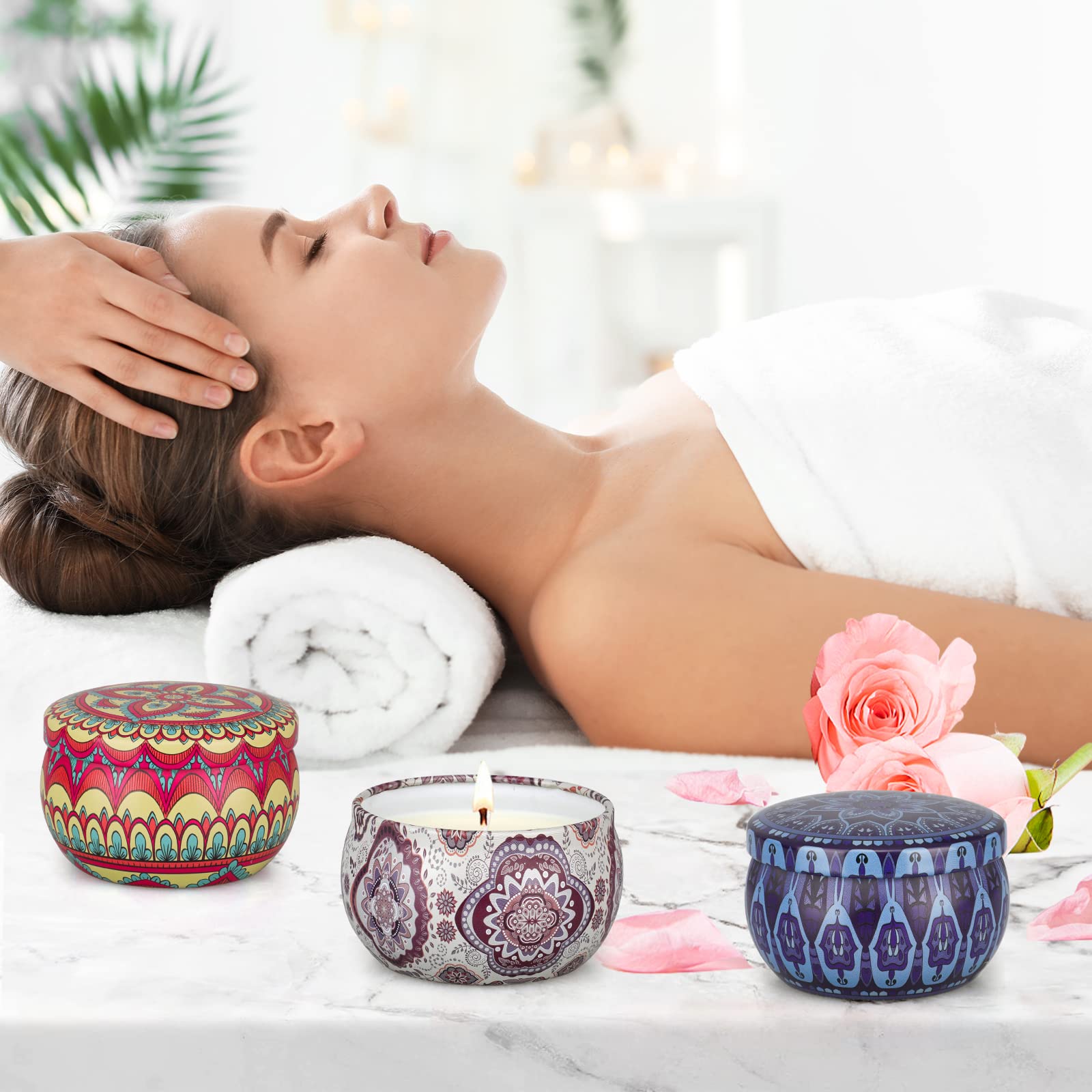 12 Pack Scented Candles Gift Set for Women - Aromatherapy Candles for Home, Christmas, Valentine's Day, Mother's Day