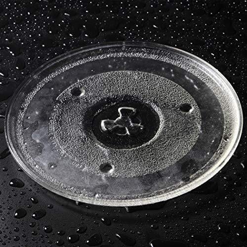 10.5'' Microwave Glass Tray Compatible with Hamilton Beach - The Exact Replacement Part of 252100500497/HB-P90D23/HB-P90D23A/HBP90D23 - Dishwasher Safe