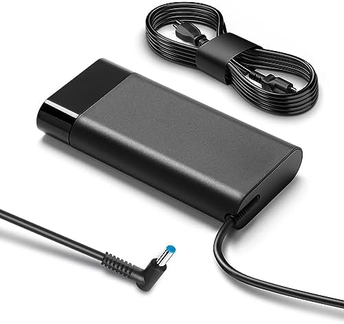 135W Laptop Charger Fit for HP Spectre x360 15 16 15-df 15-dc 15-ch 15-EB 15t 16-f 16t Series, Pavilion Gaming 17 15 Omen 15 17 Envy 14 15 17 Laptop TPN-CA13 TPN-DA11 L15534-001 Power Supply Cord