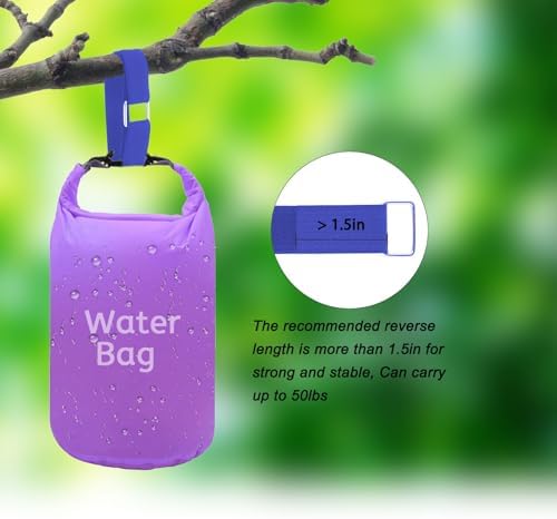 1"x16ft Hook and Loop Straps with 25 Metal Buckles, Adjustable Fastening Cable Straps, Cut-to-Length Cinch Strap, Reusable Nylon Securing Cord Ties for Organizer or Storage, 1 inch Wide,Blue