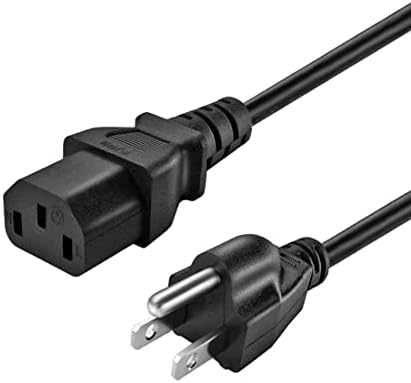 10FT AC Power Cord Compatible ION Block Rocker, Job Rocker, Explorer Portable Speaker System, ION iPA76C iPA76A iPA76S IPA23 Block