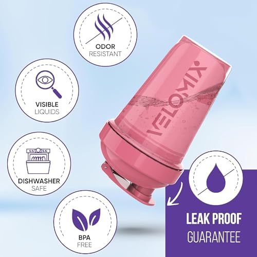 2 Pack- 20 oz Protein Shaker Bottles for Protein Mixes - 2x Wire Whisk | Leak Proof Shaker Cups for Protein Shakes and Pre Workout | Protein Shaker Bottle Pack | Protein Mixer Cup