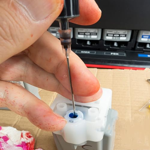 100Pack 25Ga 5/8 inch (16mm) Lab Dispensing Accessories for Measuring,Refilling Inks