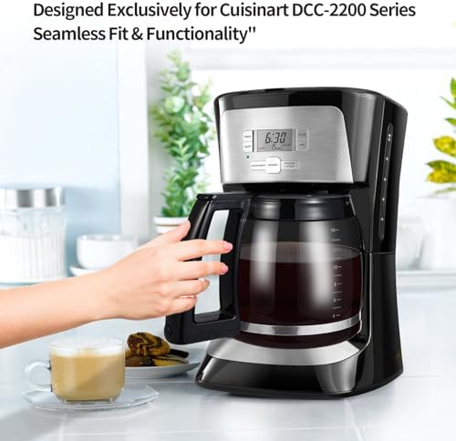 14-Cup Replacement Coffee Carafe Compatible with Cuisinart DCC-2200RC Coffee Maker
