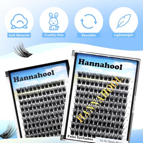120pcs D Curl Individual Wide Stem Cluster DIY Eye Lashes Extensions Mixed 10-12-14-16mm/14-16-18mm/12-14-16mm Makeup Dramatic Volume Lashes (mixed 10-12-14-16mm)