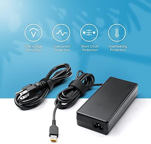 135W Laptop Charger for Lenovo Thinkpad 135W AC Adapter Slim Tip 4X20E50558