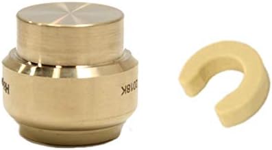(Pack of 10) EFIELD 1/2 Inch Plug End Cap Push-Fit Fitting to Connect Pex, Copper, CPVC, with a Disconnect Clip Tool