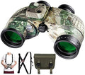 10X50 Marine Binoculars for Adults, Waterproof Binoculars with Rangefinder Compass,BAK4 Prism Navigation Birdwatching Hunting (Camouflage)