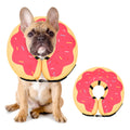 MIDOG Dog Cones for Large Dogs, Cone for Dogs After Surgery, Soft Protective Recovery Donut Collar for Dogs to Prevent Touching Stitches, Wounds, and Rashes, Does Not Block Vision E-Collar. -Red,M