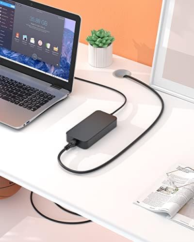 130W AC Charger Fit for Dell Vostro 7500 7590,Inspiron 7590 7591 7501 7790 5400 5401 5490 5491,XPS 15 7590 AIO Laptop Adapter Power Supply Cord