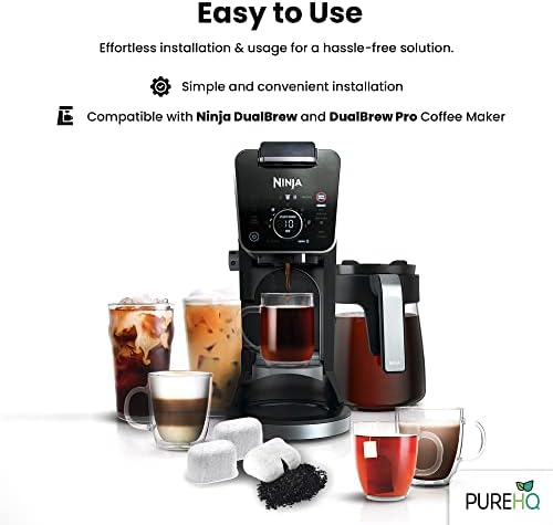 100 Disposable Coffee Filters - Keurig Paper Filters for K Cup - Fits Keurig Brewers, K Supreme, K Slim and Ninja Reusable K-Cup Coffee Pods - Single Serve Filter, Sediment-Free, White