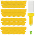 108 Pieces Sticky Fruit Fly Trap,Dual-Side Fruit Fly and Fungus Gnat Sticky Catcher Trap for Indoor Outdoor Fruit Fly,Fungus Gnats,Mosquito,Flying Insect Bug Pest,White Flies (Yellow-108 pcs)