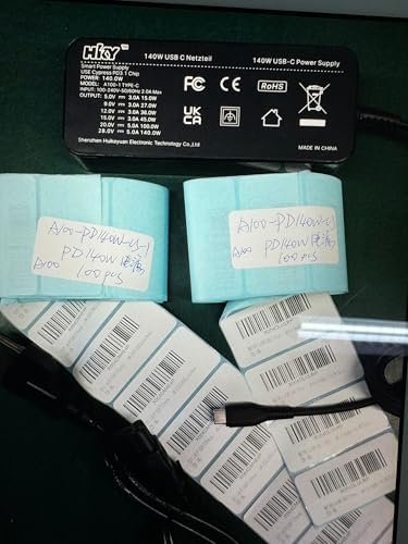 140W USB C Charger Power Adapter HKY PD3.1 GaN 28V 5A Power Supply for HP OMEN Transcend 14 Spectre x360 16" Msi Prestige 14 16 AI Studio Summit E16 AI Studio eero PoE Gateway FSP140-APDAR02 TPN-LA29