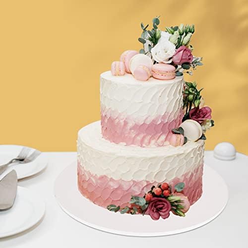 12 PCS Cake Drums 14 Inch, Cake Boards 14 Inch, 14 Inch Cake Drum, Cake Boards 14 Inch Round, Cake Drum 14 Inch Round, 1/2" Thick Cardboard, Sturdy Cake Base, Food Grade Cake Rounds, Base para Pastel