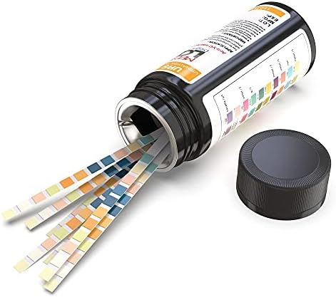 10 Parameter Urine Test Strips for Urinalysis(150 Cnt) in Sealed Pouches. Tests for Ketosis, pH, Protein, UTI, Kidney and Liver Function