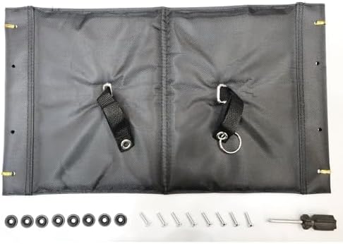 10266 Nitro rollator seat Replacement,10.5"*18",w/Hardware and Tools,(12.Seat/Hdwr 1026608,13.Folding Strap Assy 1026609.),for Standard Model and Tall Model,1Ea,Black