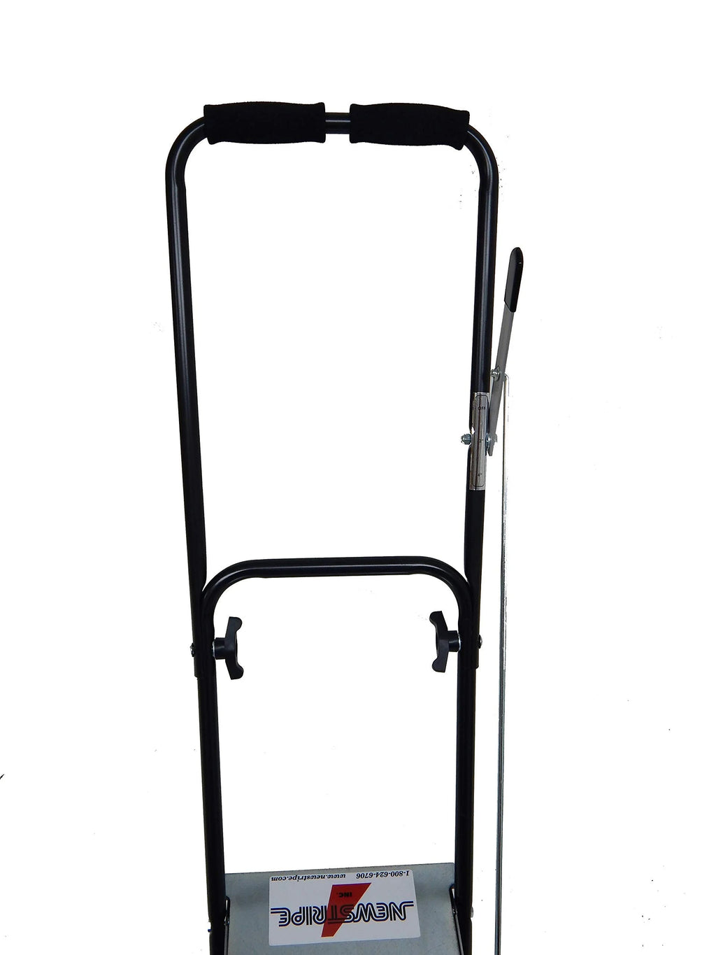 Newstripe NewLiner HD 50 lb Heavy Duty Dry Line Marker (Part #10001744) | Precision 2" or 4" Lines | Galvanized Steel | 10" Pneumatic Tires | For Baseball, Tracks & Events | Made in USA