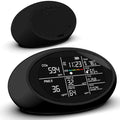12 in 1 Air Quality Monitor Indoor- Portable Indoor Air Quality Meter for CO2, TVOC, PM2.5, PM1.0, PM10, Temperature, Humidity & Time Display【Dual Chip & High Accuracy】 Air Quality Tester for Home
