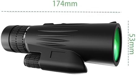 10-30 Zoom Monocular Telescope, Adult 10-30x42 Zoom Monocular, Compact Portable Monocular, Lightweight Handheld Pocket Telescope with Hand Strap, Zoom Monocular Telescope for Bird Watching