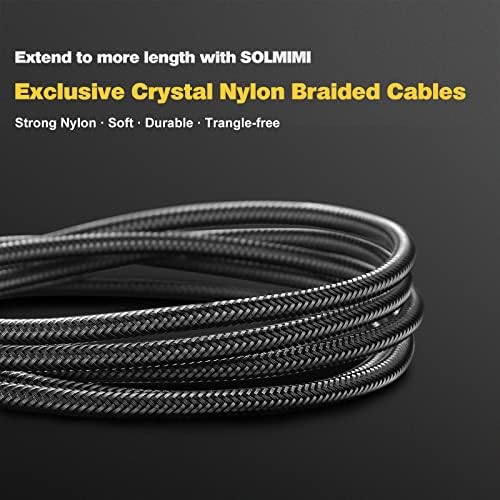 1/4 to 1/8 Headphone Adapter (10 Feet), 6.35mm Male to 3.5mm Female TRS Stereo Audio Jack Adapter Cable for Mixer Guitar Amp Piano Keyboard Amplifier Headphone Speaker (10 FT/3 Meter)