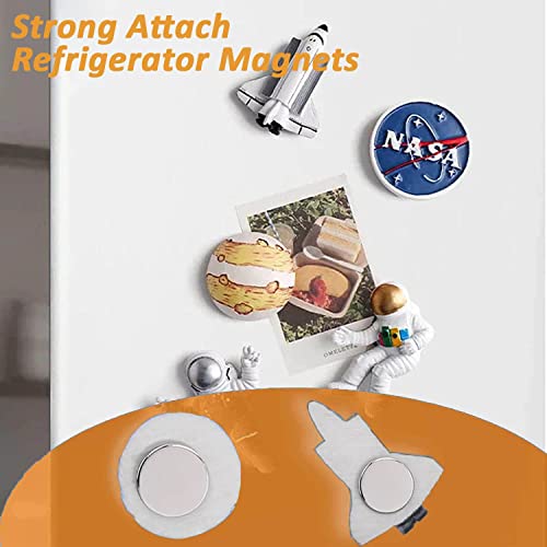 100Pcs Super Strong Neodymium Magnets Disc, 15 x 3mm Powerful Round Rare Earth Magnets Heavy Duty for Whiteboard, Small Decorative Magnets for Crafts Refrigerator Industrial Fridge DIY Models
