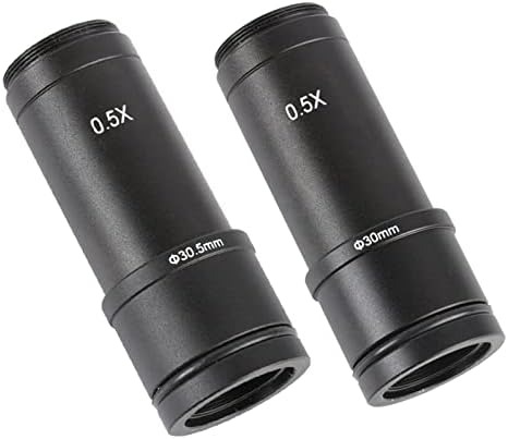 0.5X Microscope Adapter Lens C Mount Lens 23.2 To 30/30.5mm Electronic Eyepiece Reduction Lens For Microscope CCD Camera Microscope Adapter Trinocular To Monitor Bracket For Smartphone-camera For Ccd