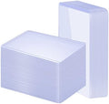 100 Pack 3"x4" Hard Plastic Card Sleeves Top Loaders for Cards, Baseball Card Protectors Hard Plastic, for Baseball Card, Game Cards, Trading Card, and So on