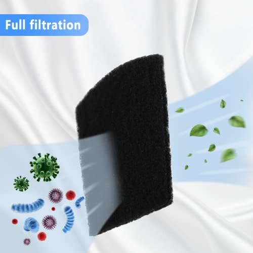 04530GM Filter Compatible with Hamilton Beach with True Air Odors 04530F 04251 04271 04530 04530F 04294 04531GM 04532GM 04234G Carbon Filters(6Pcs)