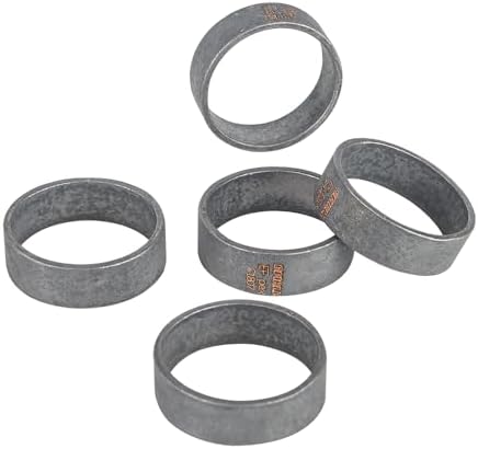 10-Pack EFIELD 1-inch Pex Copper Crimp Rings For Pex Pipe Connection,Black-Oxidized Surface Treatment For Corrosion Resistance