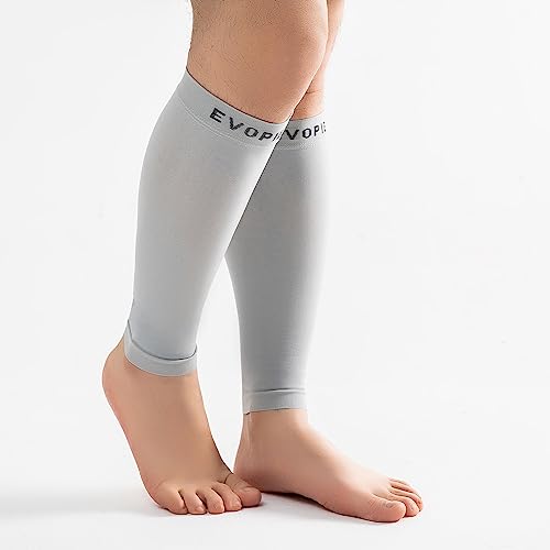 15-20mmHg 24 Pair Men and Women Wide Calf Sleeve Brace Compression Socks for Leg Support, Pain Relief