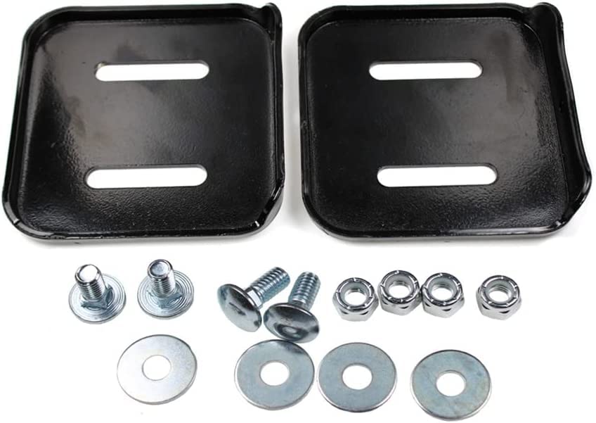 (2pcs) 309016E701MA Height Adjuster Skid Shoes for Briggs & Stratton Craftsman Murray Sears Snowblower