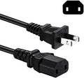 10FT Power Cord Compatible with Xbox 360 Slim, Xbox One, Xbox 360 E Power Supply Brick, Sony PS4 Pro Power Cable Replacement