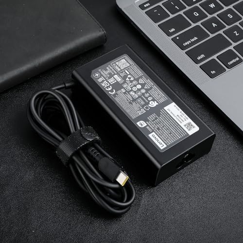 100W USB Type C Laptop Charger Fit for Lenovo ThinkBook Plus G3 13x 14G5 14G6 14s 14p 16G4+16p Lenovo ThinkPad neo 14 P14s L15 T16 Yoga 7 Pro7 9 9i Slim 6i 7i IdeaPad 5 Pro Slim 5-20V 5A AC Adapter